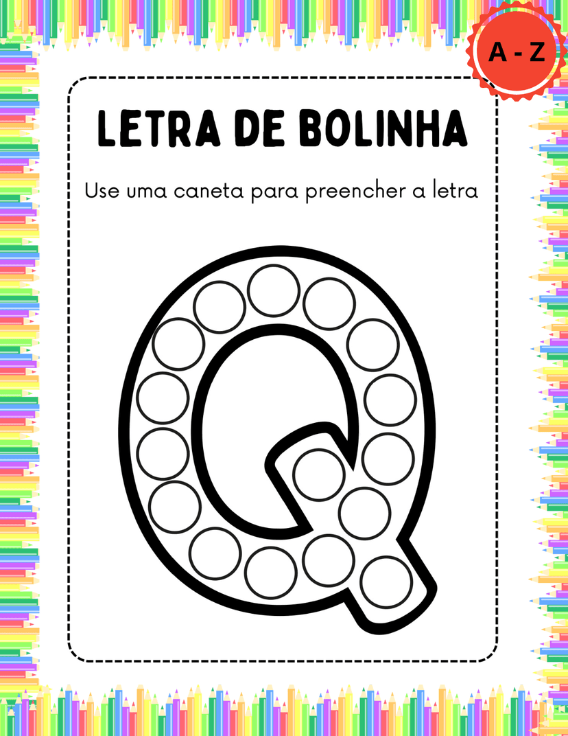 Atividade de Alfabetização Lúdica