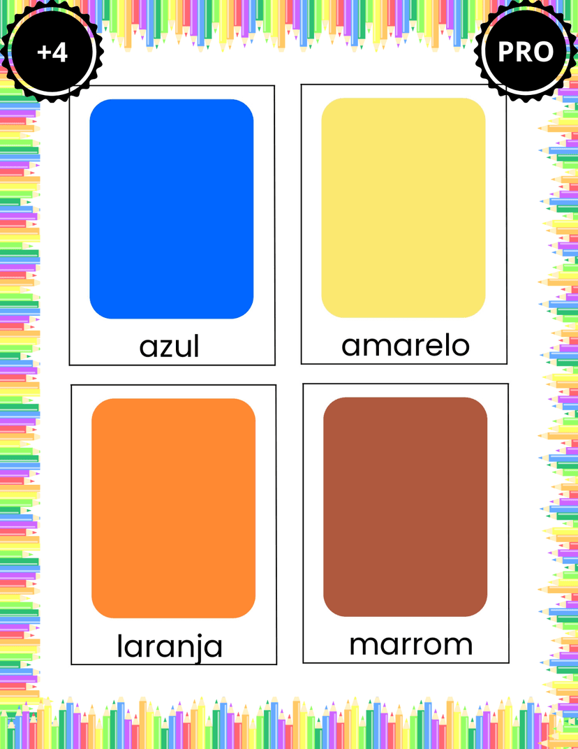 Atividade de Aprendizado das Cores