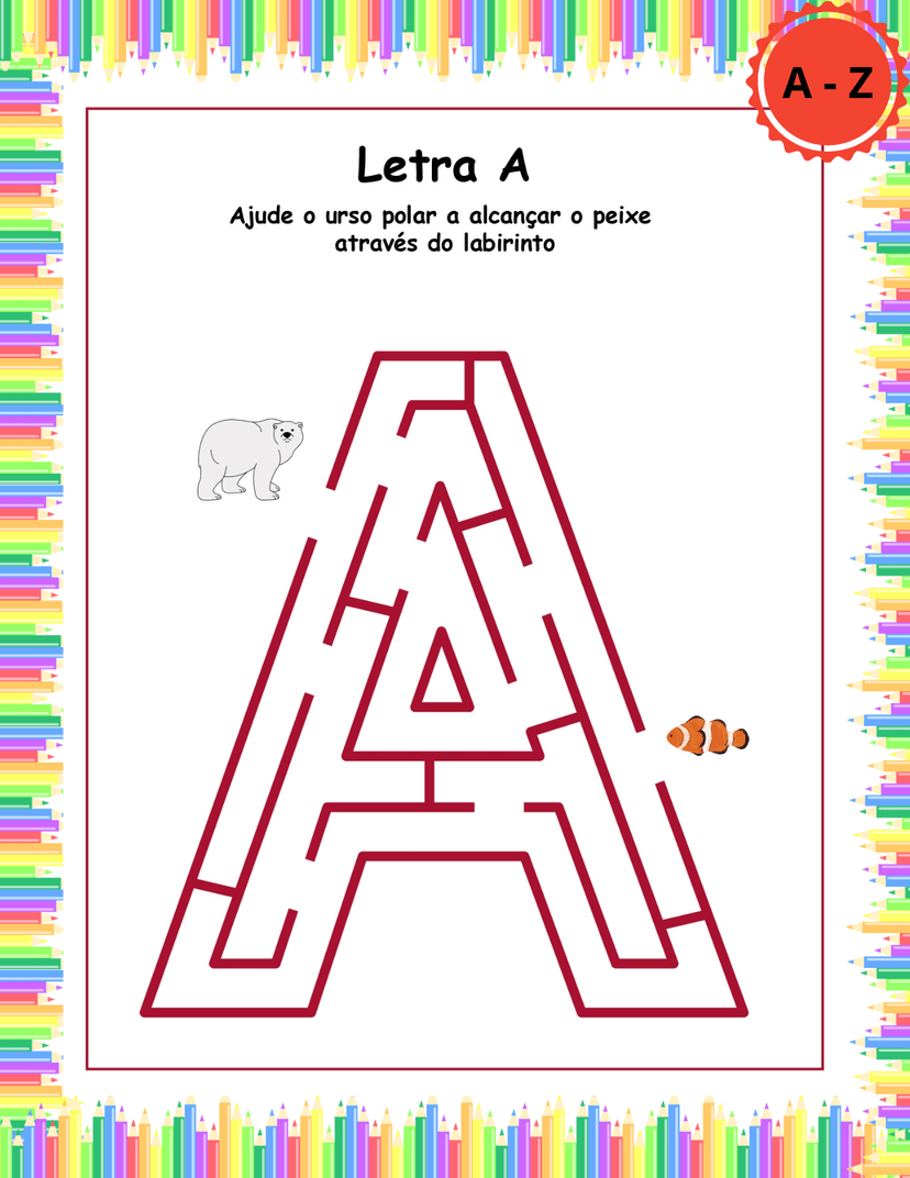 Atividade de Alfabetização Lúdica