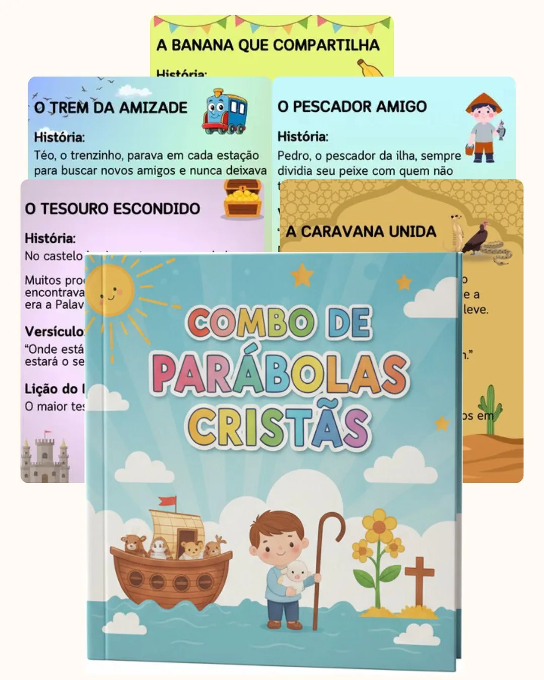 Prévia do conteúdo do Combo de Parábolas Cristãs